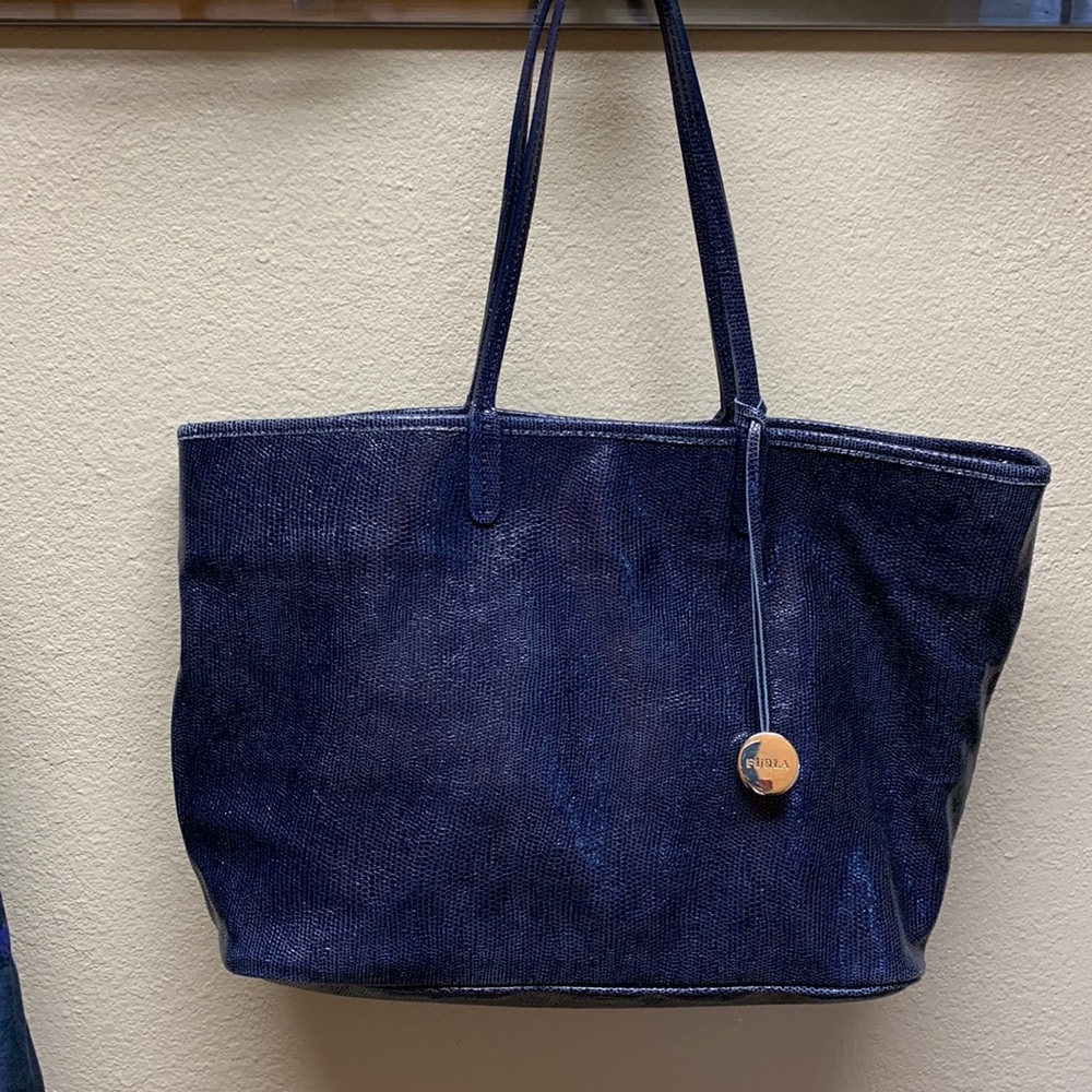 Furla Leather Tote Bag